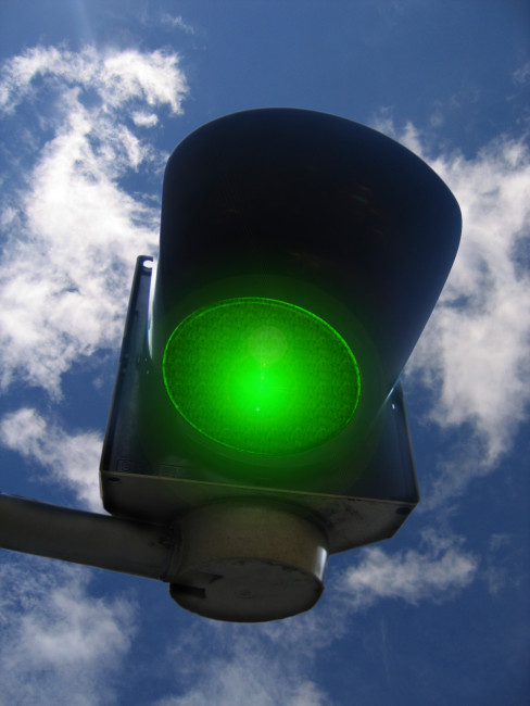 foto van groen licht